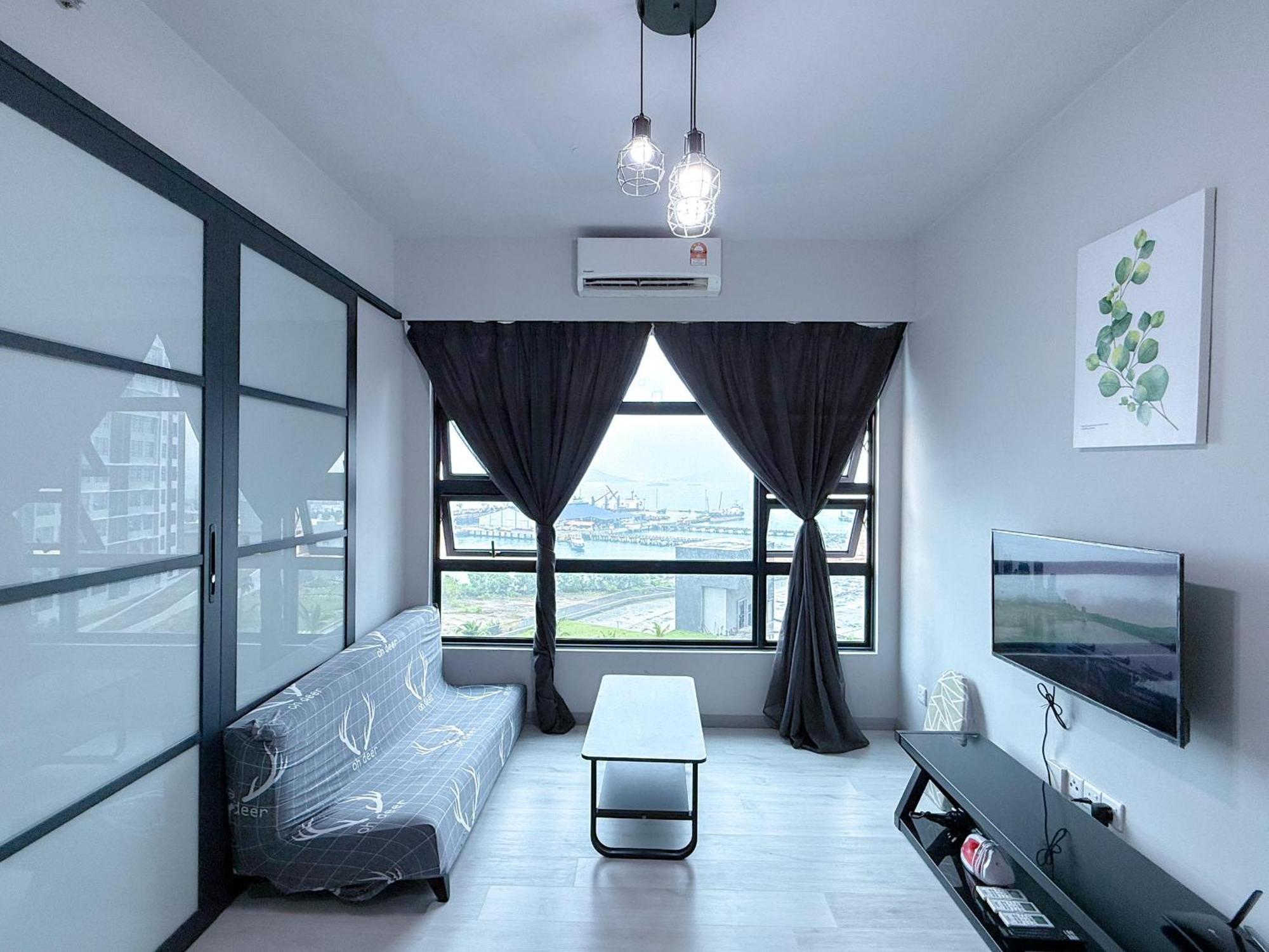 Vv Homestay Jesselton Quay Surla Sabah Mall Kk 亚庇贵赴行馆 Kota Kinabalu Exteriör bild