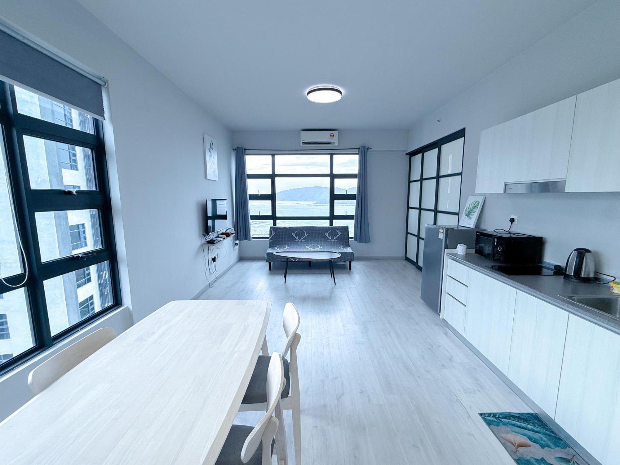 Vv Homestay Jesselton Quay Surla Sabah Mall Kk 亚庇贵赴行馆 Kota Kinabalu Exteriör bild
